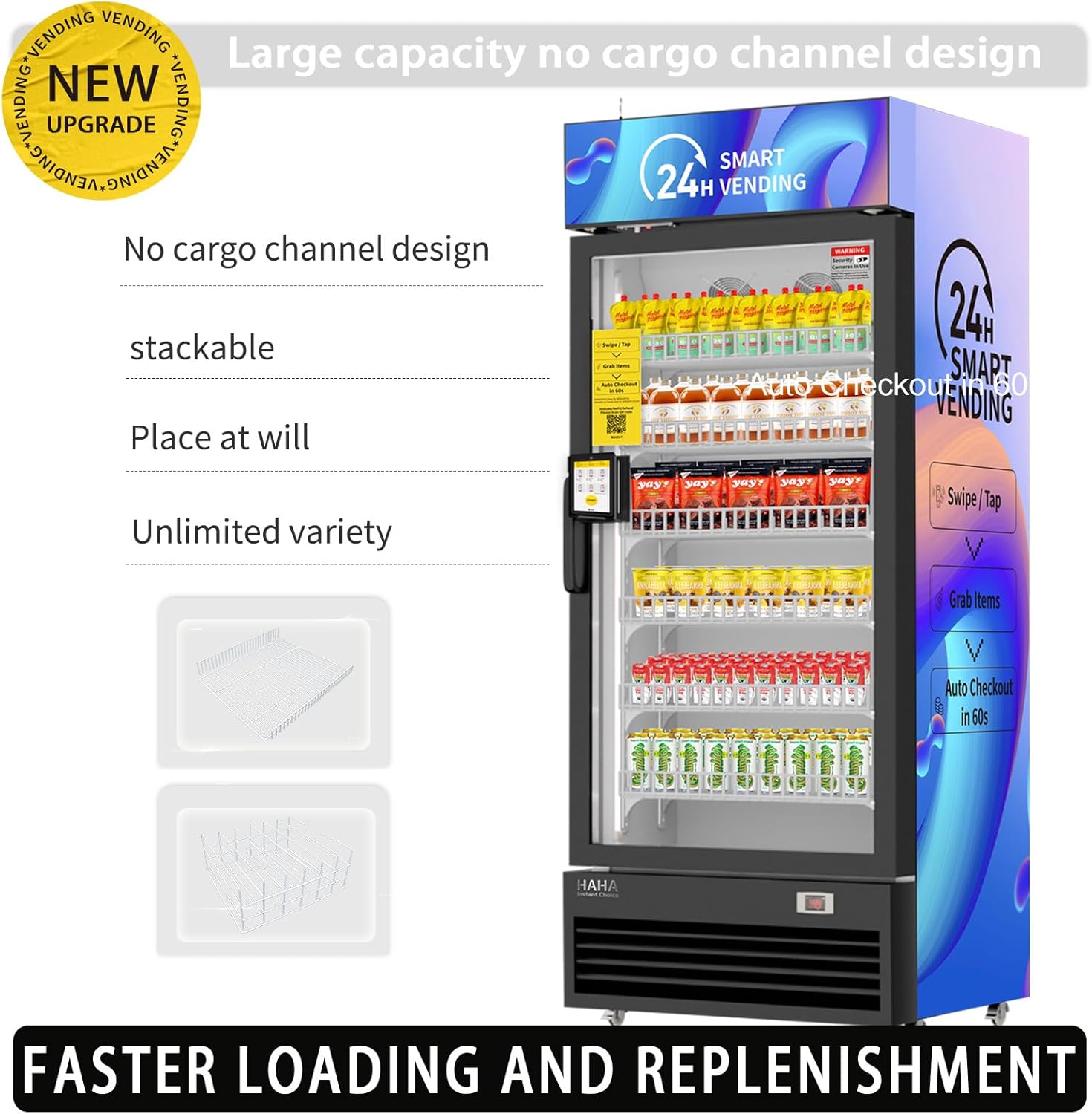 HAHA Vending DC-542D Combo Vending Machine