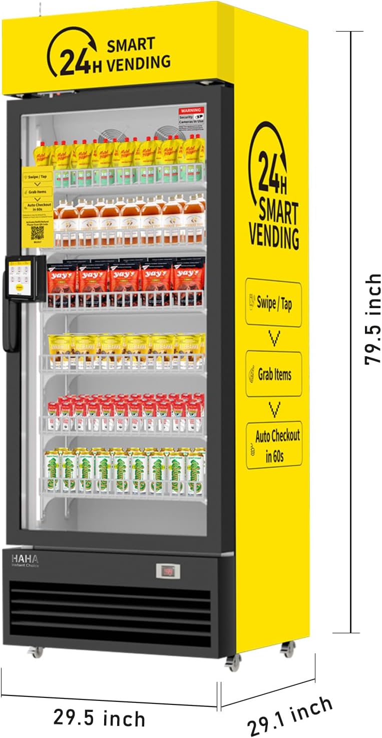 HAHA Vending DC-542D Combo Vending Machine